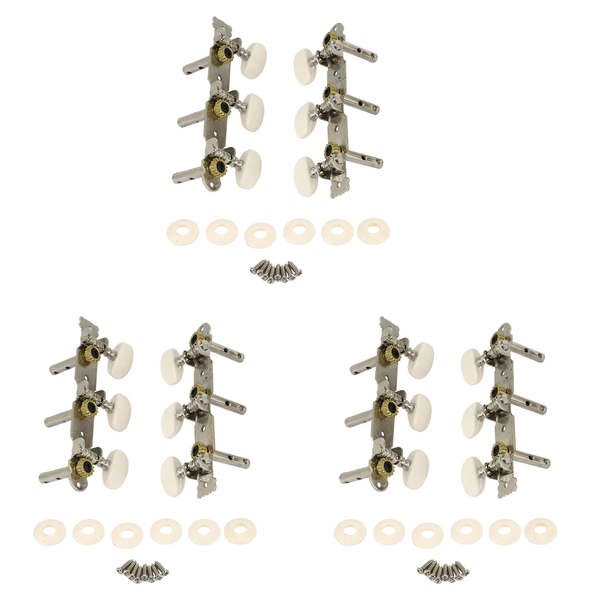 6 Pieces Acoustic Classic Guitar Set Tuning Pegs Keys Machine Heads Tuners
