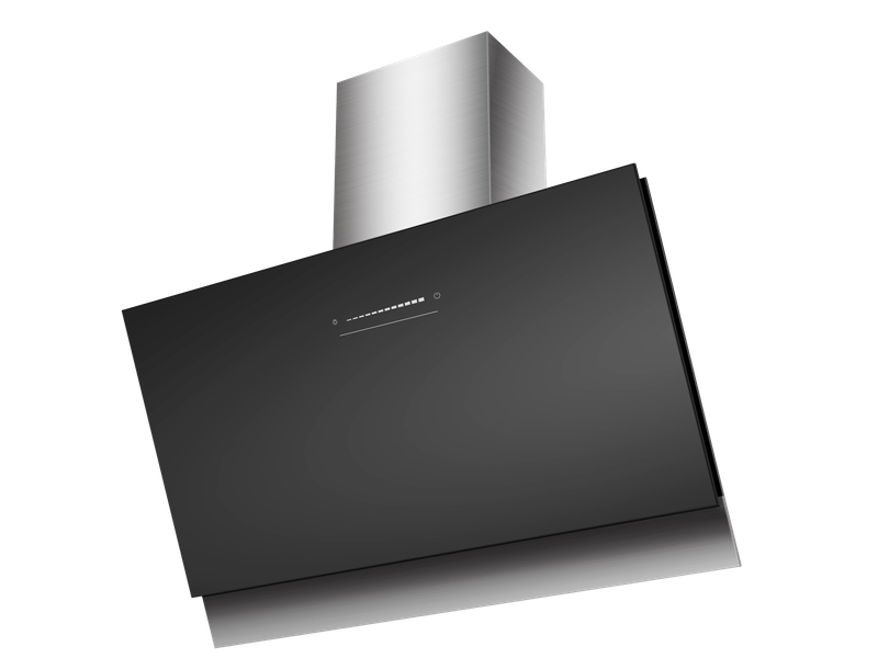 Falco - 90CM Slant Glass &amp; S/Steel Extractor