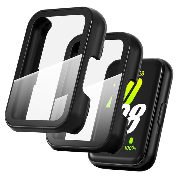 2Pcs Compatible With Samsung Galaxy Fit3 Case,Tempered Glass Screen Protect