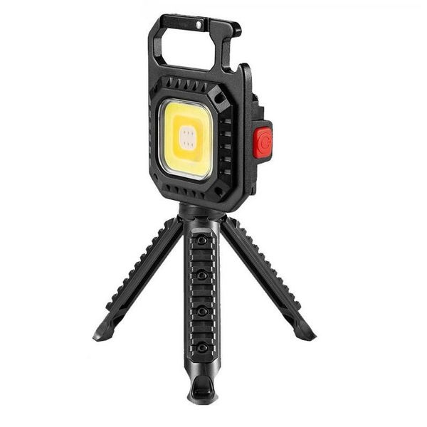 Portable LED Flashlight with Stand for Camping
