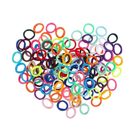 Cute Hair Colorful Clips With Elastic Hair Bands For Baby Girls | Buy  Online in South Africa 
