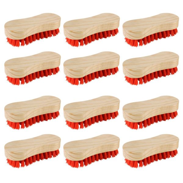 The Home Hub Chubby Scrub Brush Set x 12