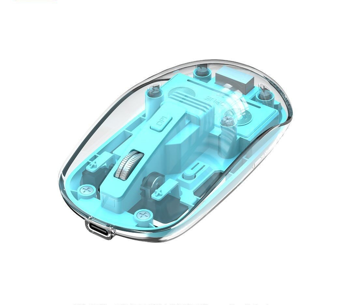 XO-M12 Transparent Wireless Blue Tooth Mouse