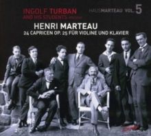 Henri Marteau: 24 Capricen Op. 25 Für Violine Und Klavier (CD / Album)
