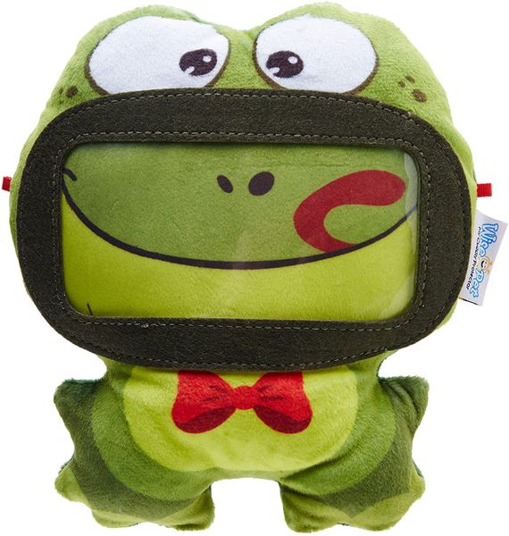 Wise-Pet Interactive Cuddly Protector for Smartphones with App (Frog)