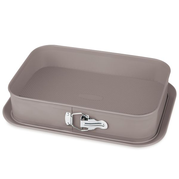 Berlinger Haus 39cm Non-Stick Coating Rectangle Springform - Taupe