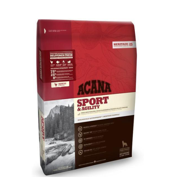 ACANA Heritage Sport &amp; Agility Dog Food (17kg)