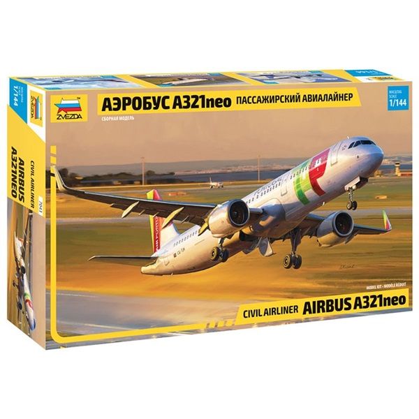 Zvezda 7043 1/144 Airbus A321-Neo
