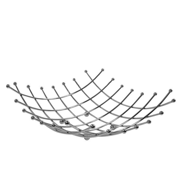 Super Creative Wire Fruits Bowl Decorative Lattice Fruit Basket