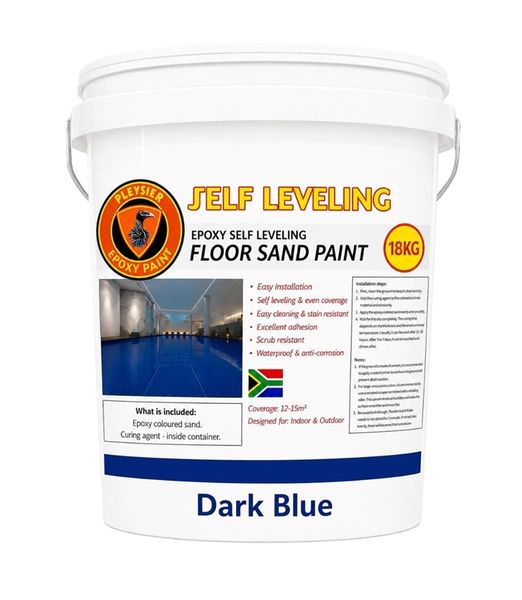 Self- Leveling Epoxy Floor Sand Floor Paint 18 Kg Container