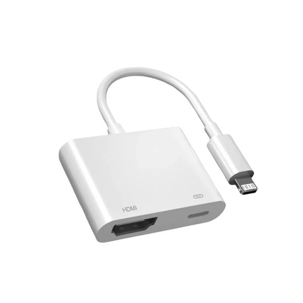 Lightning to HDMI Adapter 1080P Compatible with iPhone 12/11/XS/8 iPad