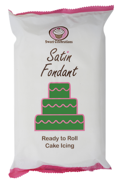 Sweet Celebrations Satin Fondant - Red