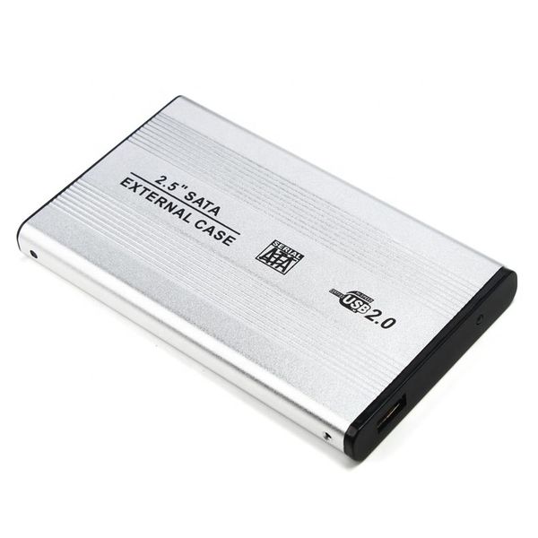 Andowl 2.5" HDD Enclosure (Sata) - Silver