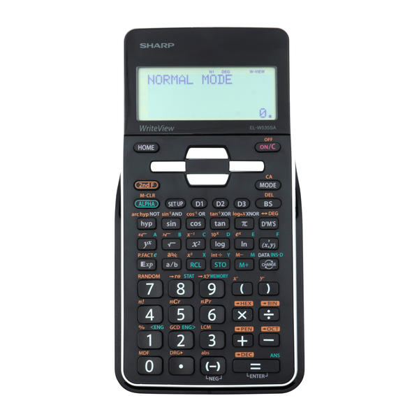 Sharp EL-W535SA White Writeview Scientific Calculator