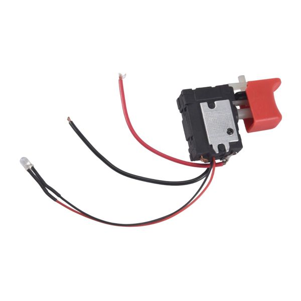 Black Adjustable CW/CCW Electric Drill Trigger Switch 7.2V-24V DC