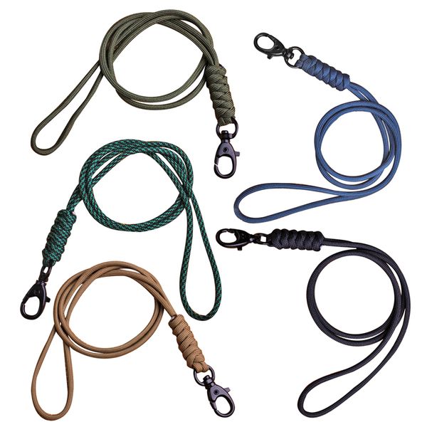 Camping Advanced Paracord Lanyard Carabiner Keychain Set Of 5