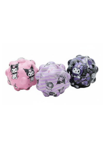 Ultra Bounce Ball - Dynamic In Multiple Kuromi Designs - 3 Pack