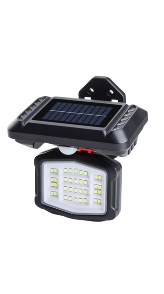 Portable Rechargeable Sensor Motion Solar Powered COB Wall Light 1200mAH