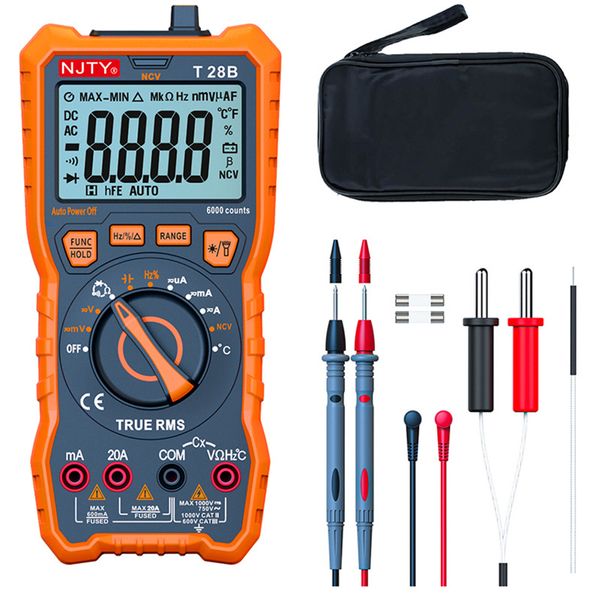 Automatic Digital Multimeter: Portable, Smart Anti-Burn with Auto Shut-Off