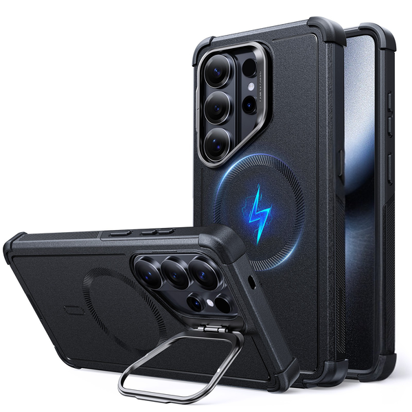 ESR Case with Stand Compatible with Galaxy S26 Ultra Cyber MagSafe Cover