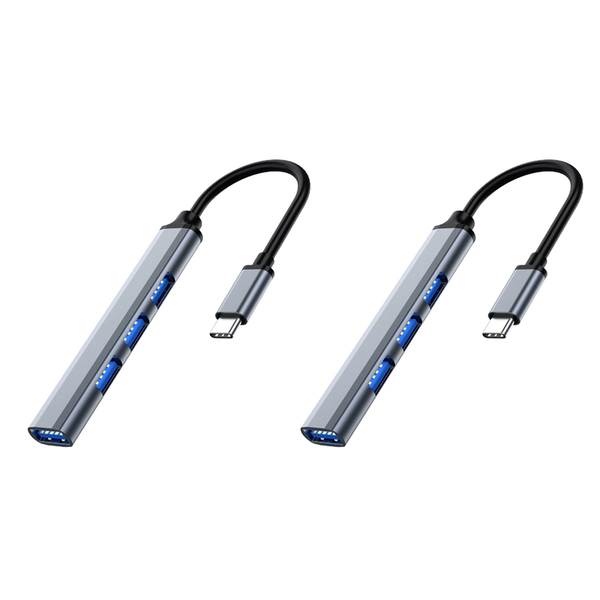 4 Ports Usb Hub Splitter Multi Type C To Usb 3 0 Adapter Usb Adapter
