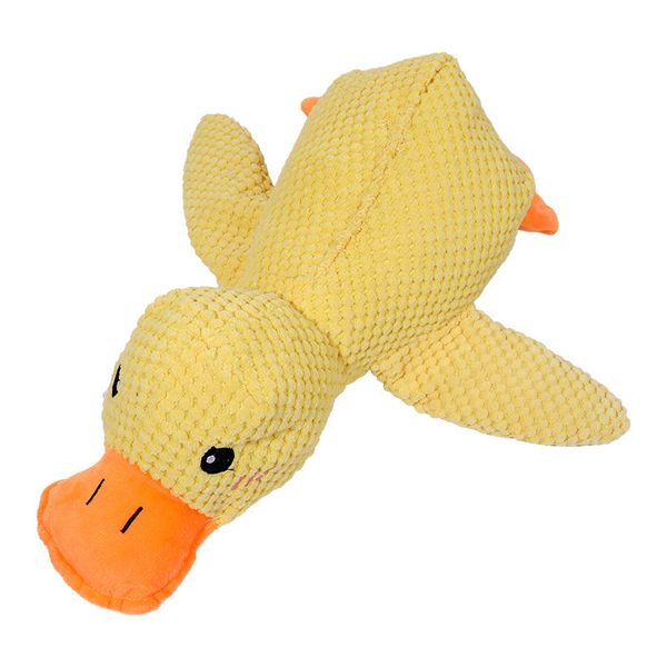 1 Piece Cute Duck Plush Chew Toy for Dogs &amp; Cats - Soft, Bite-Resistant