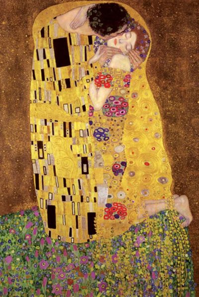 Gustav Klimt's - The Kiss Poster