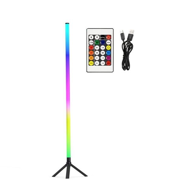 Smart RGB LED Corner Floor Lamp With APP &amp; Remote Control