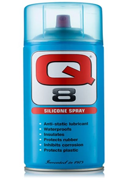 Q8 Qsil Lubricant Silicone Spray 400Gr Aerosol