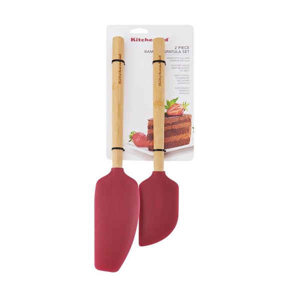 KitchenAid Birchwood Mini Spatula Set of 2