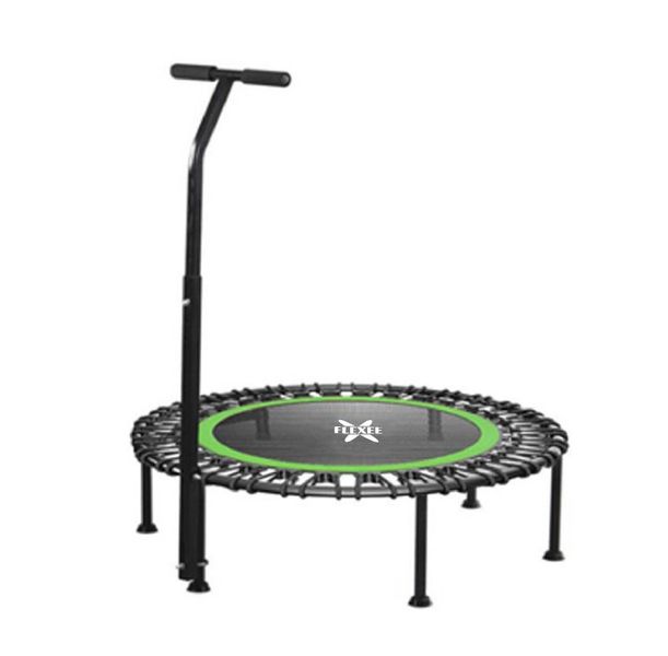FLEXEE Trampoline with Adjustable Handle Bar