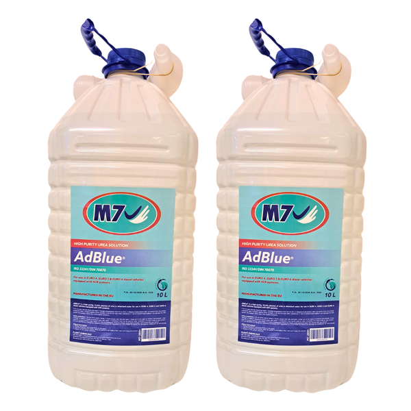 M7 AdBlue High-Purity Urea Solution for Diesel Vehicles (10 Litre x 2)