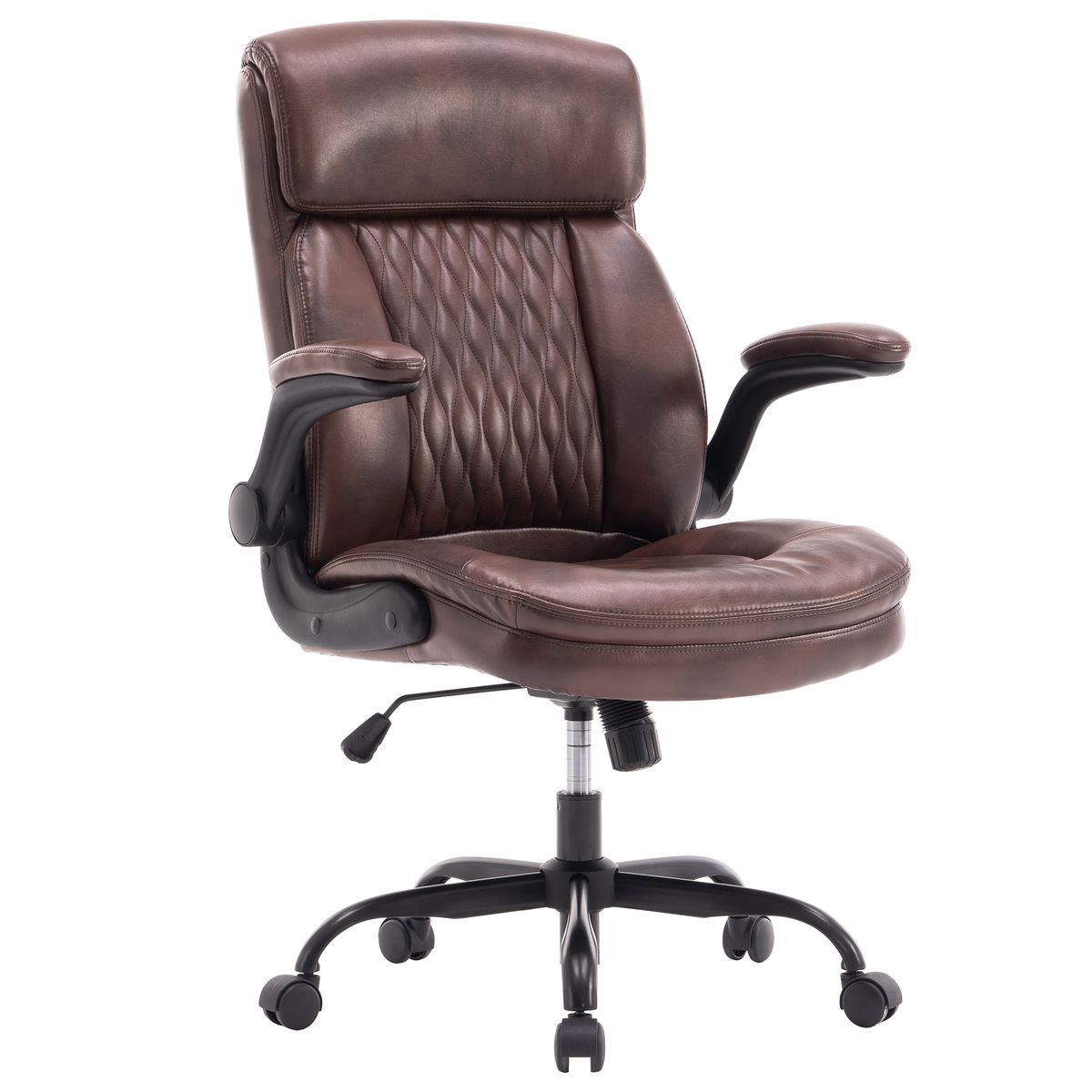 High-End Faux Leather Executive Office Chair