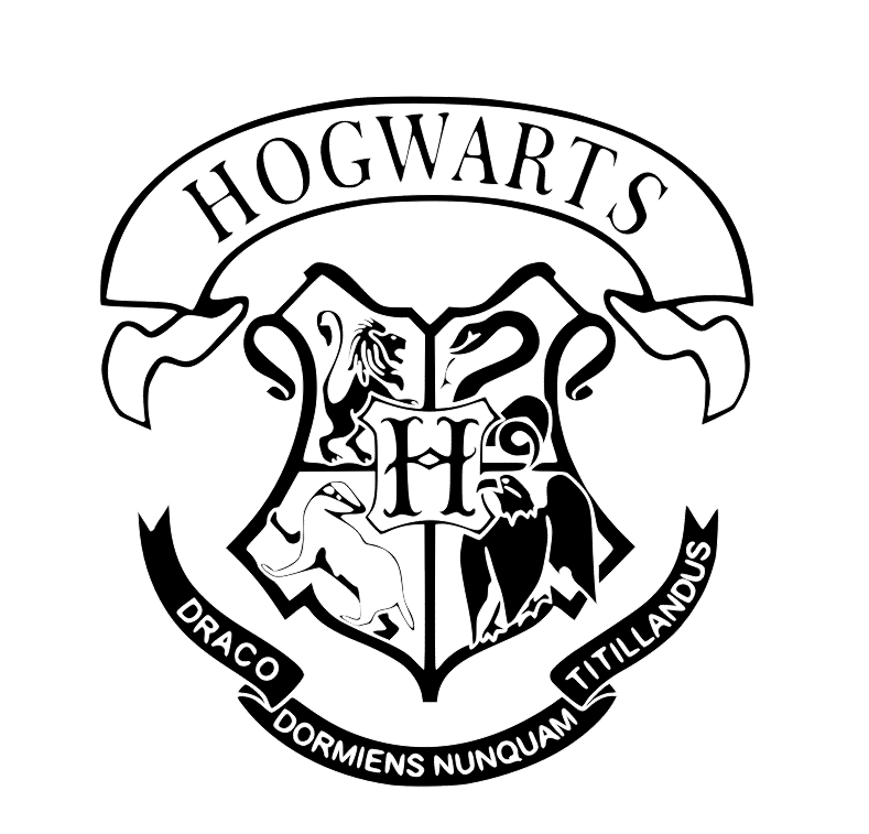 Hogwarts Symbol - Harry Potter Wall Vinyl Sticker | Shop Today. Get it ...