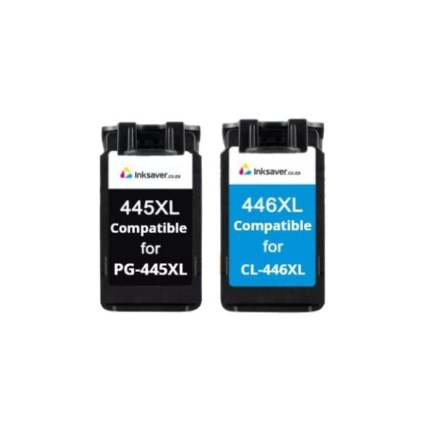 Inksaver Compatible Canon PG 445XL &amp; CL 446XL Combo Pack