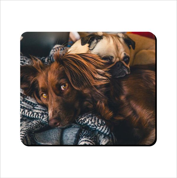 Mouse Pad -Cute Lazy Dogs