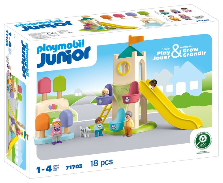 Playmobil Junior - Adventure Tower with Ice Cream Booth (18 Pieces)
