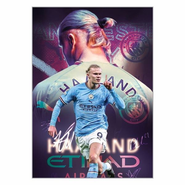 Erling Haaland Etihad Poster - A1