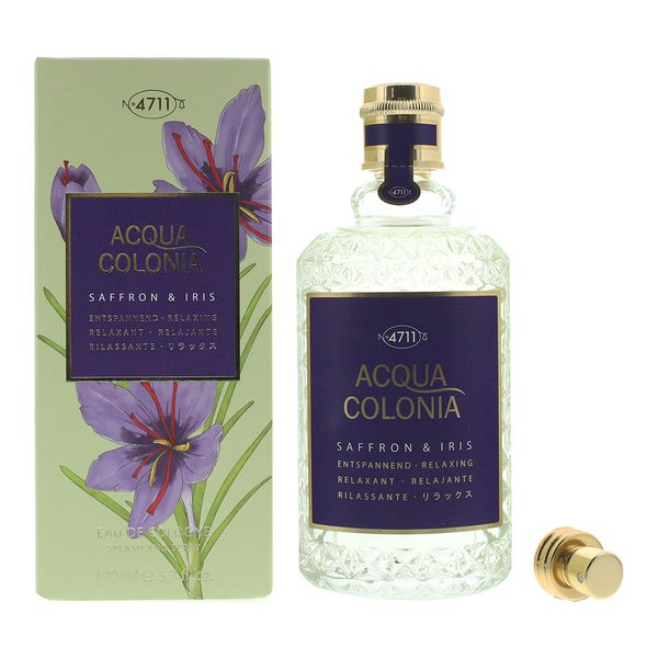 4711 Acqua Colonia Saffron &amp; Iris Eau de Cologne 170ml (Parallel Import)