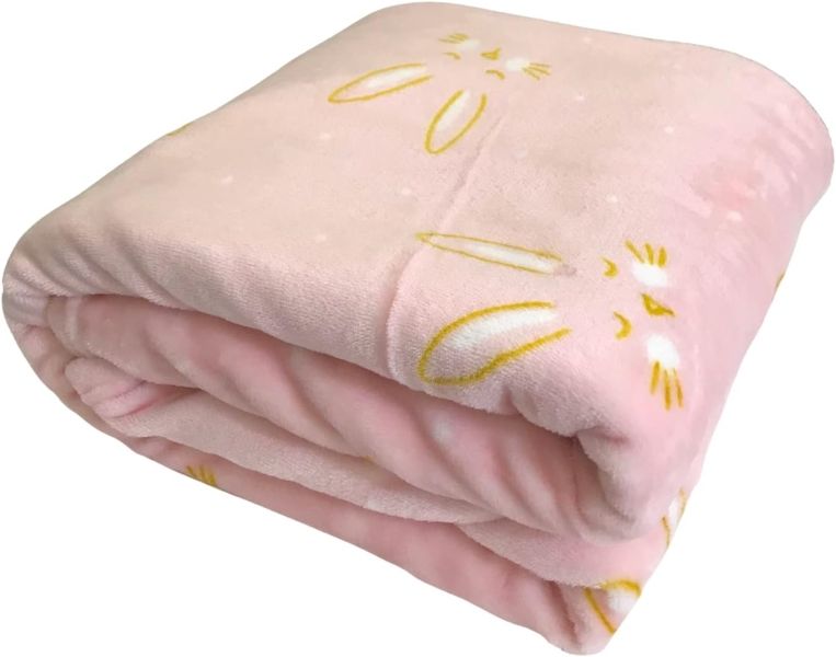 Printed Olivia Floral Blanket, 75x100cm