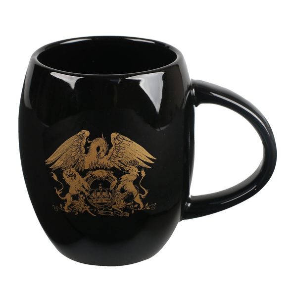 Queen - Gold Crest Oval Mug 450ml