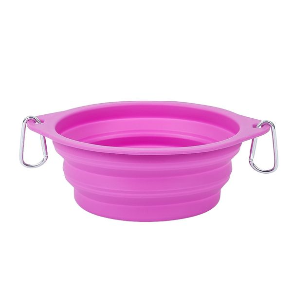 Collapsible Travel Bowls - Pink