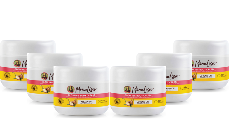 Monalisa Glowing Body Cream - Argan Oil 250ml