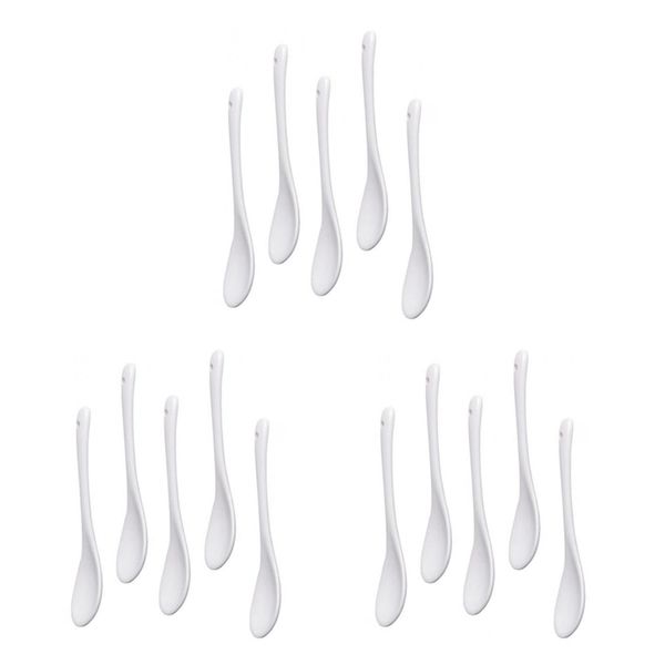 Set of 15 Ceramic Spoon Teaspoon Spoon Jam Honey