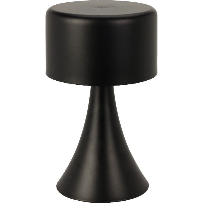 Decorative Lighting - Battery Operated Black Table Lamp