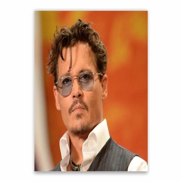 Johnny Depp Glasses Poster - A1