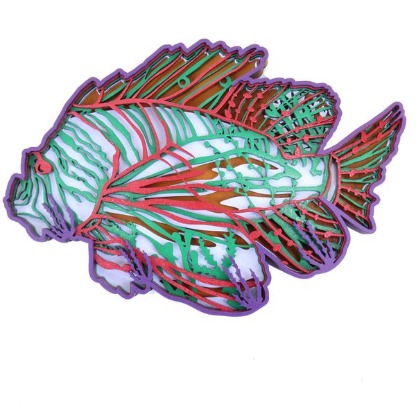 Wow We | Multi Layered Paint Board | Lionfish 1