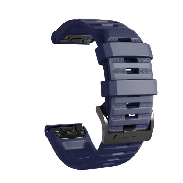 Silicone Band for Garmin Fenix 6 (22mm) -Navy