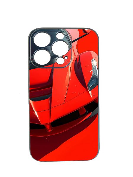 Red Sports Car Phone Case Compatible With iPhone