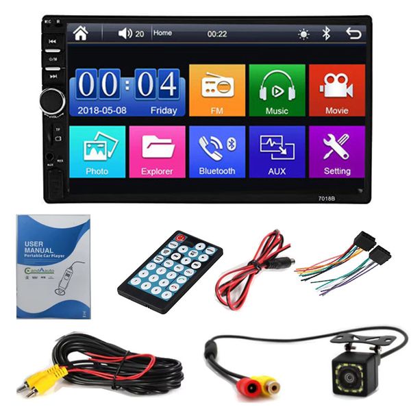 7-inch Touch Carplay Car MP5 Player - LED Display
